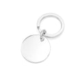 Sterling Silver Engraved Keychain-AS1035